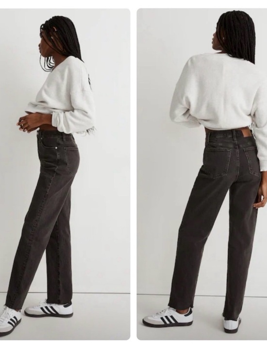 Madewell Denim - Madewell The Perfect Straight Jeans Raw Hem